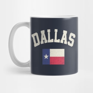 Dallas Texas State Flag Mug